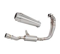 YUQUDGELKY Sistema Escape Completo Acero Inoxidable De 60 Mm Para Aprilia RS660 RS Para TUONO 660 2021-2024 Silenciador Con Tubo De Enlace Delantero