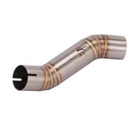 YUQUDGELKY Slip-On Per NX500 NX 500 Anno 2024 Terminale Di Scarico Da 51 Mm Raccordo Centrale In Acciaio Inox Per Moto
