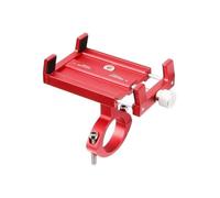 YUQUDGELKY Soporte de Teléfono para Bici Metálico Universal Aleación de Aluminio Soporte Moto Pinza de Manillar GPS