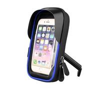 YUQUDGELKY Soporte Impermeable para Teléfono con Marco Frontal Motocicleta Bicicleta Rotación 360 ° para Inteligente Navegación Universal Fácil
