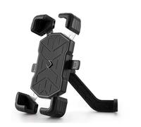 YUQUDGELKY Soporte Móvil Bici 360° Giratorio para Mountain Bike Moto Motocicleta Antideslizante Accesorios Ciclismo(Negro,Rearview Mirror)
