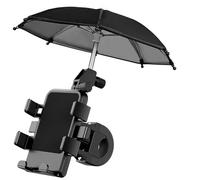 YUQUDGELKY Soporte para Manillar Teléfono para Motocicleta Paraguas Sombrilla Prueba Lluvia Clip para para Patinete Aire Libre Bicicleta(Colocar)