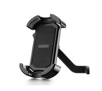 YUQUDGELKY Soporte para Teléfono De Bicicleta 4.7-6.8 Pulgadas Antigolpes 360° Girable Eléctrica Motocicleta para Ciclismo(Negro,Mirror)