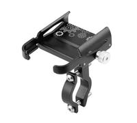 YUQUDGELKY Soporte para Teléfono De Bicicleta Rotación 360 Grados para Dispositivos 4.7-7.0 Pulgadas Móvil para Manillar Motocicleta(Negro,Rotary Model)