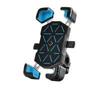 YUQUDGELKY Soporte Universal para Bicicleta con Vista De 360 ° para Teléfono Móvil 4.5-7.2 Pulgadas para Motocicleta A Prueba Golpes(Azul)