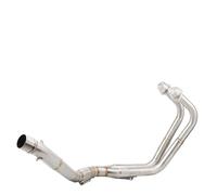 YUQUDGELKY Tubo De Escape Delantero Modificado Para Motocicleta Para CBR250RR Años 2017-2022 Silenciador De Conexión Deslizante De 51 Mm(Style C)