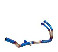 YUQUDGELKY Tubo De Escape Delantero Modificado Para Motocicleta Para CBR250RR Años 2017-2022 Silenciador De Conexión Deslizante De 51 Mm(Style D)