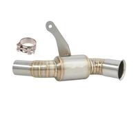 YUQUDGELKY Tubo De Escape Intermedio De 51 Mm Motocicleta Para CFMOTO CLX-700 Sport CLX700 2020 2021 2022 2023 Reemplazo Del Tubo De Conexión(Estilo B)
