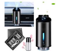 Yuqutum Ambientador inteligente para coche, 3 niveles ajustables, difusor inteligente de aroma de coche con 3 botellas de aceites esenciales (Coco Cha-nel)