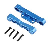 Yurefax 1 Juego de Soporte de Brazo de suspensión Inferior Trasero de Metal, for Arrma, Kraton, Senton, Typhon, Talion, for Coche 1/8 RC Enlace del Brazo de suspensión(Blue)