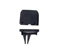 Yurefax 1 pieza parrilla clip ajuste deslizante ventilación salida aire acondicionado CA delantera y trasera coche, for VW, for MK2, for R-Line Rejilla de ventilación para coche(BLACK 1PC-Middle)