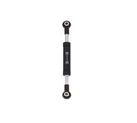 Yurefax 1 Uds varilla de enlace de dirección ajustable barra Panhard Servo enlace 75-100mm 1/10 RC Crawler, for Axial, for SCX10 RR10 RBX10 TRX4 HSP 94111 Enlace del brazo de suspensión(Black 85-90mm)