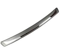 Yurefax 1 unidad, for Skoda, for Rapid Sedan 2012-2015, cubierta de Pedal protección placa desgaste alféizar trasero acero inoxidable Protector de goma del parachoques trasero del coch