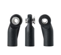 Yurefax 10 Uds ABS varillaje de dirección M4 Varilla de Enlace pivote Ancho Extremo Bolas Cabeza de articulación, for Piezas de Coche trepador de Control Remoto 1/10 Enlace del Brazo de suspensión(B)