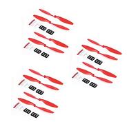 Yurefax 12 Piezas 1045 hélice 10 Pulgadas CW CCW 10X45 Accesorios for Drones DIY Quad-Copter RC Blade repuestos Wing Fans F450 F550 Hélice para dron(Rot)