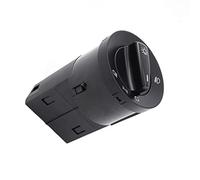 Yurefax 1C0941531 Faros delanteros Interruptor de luz antiniebla Botón giratorio, for VW, for Jetta, MK4, for Bora, for Golf, for Passat 5, for Beetle Luz antiniebla