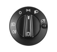 Yurefax 1U0941531A 3B0941531A 1C0941531C01C Interruptor de faro Control perilla luz antiniebla, for Skoda, Octavia, VW, Golf, IV 97-03 Luz antiniebla