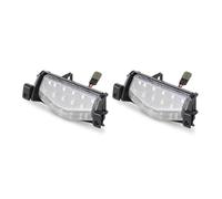 Yurefax 2 uds luces de matrícula coche lámpara con números traseros, for Mazda,3 2009-2013, for, 2011-2013 Canbus sin errores 18smd blanco Luz de matrícula