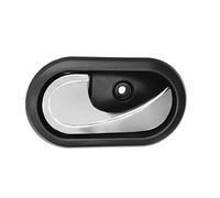 Yurefax 4/2/1 piezas Manijas interiores de puerta de coche Perilla interior de puerta Duster, for Renault, Logan, for Dacia, Sandero 2012-2016 8200733848 8200733847 Manija interior de la puerta del co