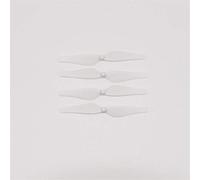 Yurefax 4 Piezas de hélices de liberación rápida de Colores ABS, for dji, Tello, for Mini, Drone CCW/CW Props, repuestos, Accesorios de Cuchillas Hélice para dron(White)