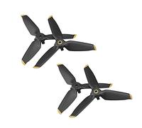 Yurefax 4 Piezas de hélices for Drones 5328S, Repuesto de Cuchillas de Repuesto de ala de liberación rápida, Accesorios de Repuesto for dji, FPV Combo Hélice para dron(Golden)