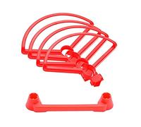 Yurefax 4 Piezas de Protector de hélice for dron, Accesorio for Palas, hélices, Tornillos de ala, Kit de Cubierta de liberación rápida, for dji, for Mavic, for Mini, Hélice para dron(Bundle A Red)