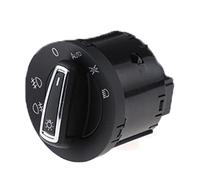 Yurefax 5GG941431D Interruptor de control de lámpara de luz antiniebla de faro de 10 pines 5GG941431BD 5GG941431, for VW, for Golf, Mk7, for Golf, VII 7, for Tiguan, for Luz antiniebla