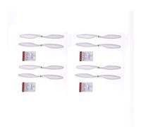 Yurefax 8 Piezas 1045 10x45 Hélice CW CCW Blade, for dji, F450 F550 RC DIY Cámara Drone Piezas A2212 KV1000 Motor Bien equilibrado Hélice para dron(White)
