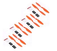 Yurefax 8 Piezas 1045 10x45 Hélice CW CCW Blade, for dji, F450 F550 RC DIY Cámara Drone Piezas A2212 KV1000 Motor Bien equilibrado Hélice para dron(Orange)
