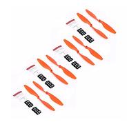 Yurefax 8 Piezas 1045 hélice CW CCW Blade DIY cámara Drone Quad-Copter Piezas de Repuesto Accesorio con arandela de ala, for dji, F450 F550 RC Hélice para dron(Orange)