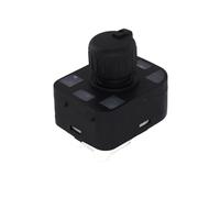Yurefax 8ED959565A 8E0959565A Perilla de ajuste Control interruptor espejo lateral con Floding, for, for A3 A4 S4 B6 B7 A6 S6 C6 TT, for Seat Exeo Interruptor del espejo retrovisor interior del coc