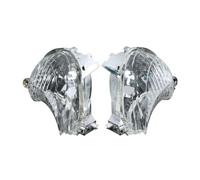 Yurefax Accesorios de motocicleta lente de señal de giro delantera, for Suzuki, Hayabusa, GSX1300R GSX 1300R 2008-2012 Indicador de señal de giro para motocicleta(White)