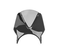Yurefax Accesorios deflectores de Viento for Parabrisas de Motocicleta, for, XSR900 XSR700 2016 2017 2018 2019 2020 Parabrisas de Motocicleta(Light Smoke)