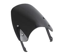 Yurefax Accesorios for Motocicletas Deflector de Viento Parabrisas Protector contra el Viento Pantalla antimoscas Scrambler 2015 2016 2017 2018 2019 2020 Parabrisas de Motocicleta(Smoke)