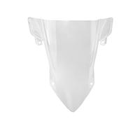 Yurefax Accesorios for Motocicletas Parabrisas de Carreras Deflector de Viento 19 Doble Burbuja, for, S1000RR 2021 2020 Parabrisas de Motocicleta(Clear)