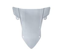 Yurefax Accesorios for Motocicletas Parabrisas de Carreras Deflector de Viento 19 Doble Burbuja, for, S1000RR 2021 2020 Parabrisas de Motocicleta(Light Smoke)