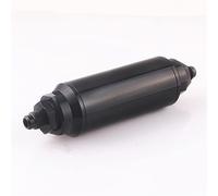 Yurefax Adaptador de ajuste for filtro de combustible AN6 AN8 de 40 micrones, color negro, universal for automóvil FF02 Filtro de aire para coche