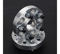 Yurefax Adaptador Espaciador de Rueda de 2 Piezas, 5 lengüetas, for Chevrolet, Buick, VW, PCD 5x120 CB 67.1, for 65,1 mm 15/20/25/30/35 mm, for VW, Amarok M14xP1.5 Espaciador de Rueda(Black 2PCS 40mm