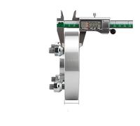 Yurefax Adaptador espaciador de rueda de 2 piezas, traje de 5 lengüetas, for Opel, ASTRA-GTC, Zafira, Antara, Ampera, Cascada PCD 5x115 CB 70,3 mm 15/20/25/30/40 mm Espaciador de rueda(BLACK 2PCS 30mm