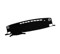 Yurefax Alfombrilla for salpicadero de Coche, Alfombrilla for salpicadero, Alfombra, Parasol, Visera, poliéster Negro, for Toyota, Highlander 2022 2021 2020 LHD Alfombrilla para salpicadero de Coche