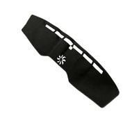Yurefax Alfombrilla for salpicadero de Coche, Antideslizante, for Ford, Mustang, 2015, 2016, 2017, 2018, 2019, 2020, poliéster Negro Alfombrilla para salpicadero de Coche