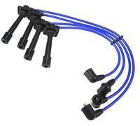 Yurefax Cables de bobina de encendido for bujías de coche, arnés de bobina de encendido, 6,8 mm, for Mazda, 626 V 1998-2002, n.º FSD718140B, paquete de 4 Cable de encendido