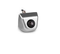 Yurefax Cámara de estacionamiento Frontal Universal Cámara Trasera for automóvil con Imagen inversa Cámara de Respaldo HD Cámara Impermeable Visión Nocturna CCD Cámara Frontal para Coche(Silver)