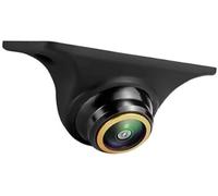 Yurefax Cámara de Marcha atrás, para VW, para Ahd 1080P Vista Frontal y Trasera Visión Nocturna 170 Lente Ojo pez Respaldo para automóvil Cámara de visión Trasera(Black AHD1080P)