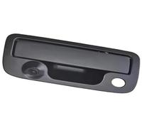 Yurefax Cámara de Marcha atrás, para VW, para Amarok 2010-2020 Respaldo visión Nocturna a Prueba Agua Ahd 1080P Ntsc Pickup Manija del portón Cámara de visión Trasera(Black CVBS720P AHD720P)