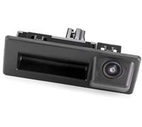 Yurefax Cámara de Marcha atrás, para VW, para Caddy T5 T6 para Polo Ccd Ahd 1080P manija del Maletero vehículo Cámara de visión Trasera(Black AHD1080P 170Deg)