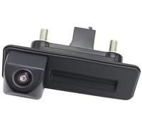 Yurefax Cámara de Marcha atrás, para VW, para Skoda, para Octavia 2 3, para A5 Fabio, para Yeti, para Superb Cvbs Ahd 1080P Cámara de visión Trasera(Black B AHD1080P 175Deg)