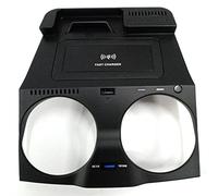 Yurefax Cargador inalámbrico QI for Coche, for G30 G38 GT 5 6 Series 2017 2018 2019, Soporte de Carga for Consola Central Cargador de Coche