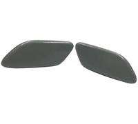 Yurefax Cubierta de Chorro de Boquilla de arandela de Faros Delanteros, for Mazda, 3 2003-2006 BN8V-51-8H2 BN8V-51-8G2 Tapa del lavafaros(Black 1 Pair L and R)