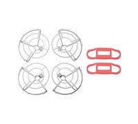 Yurefax Cubierta Protectora de Jaula Completamente Cerrada for dji, Mavic, Mini, Protector de hélice, Accesorios de protección for Drones Hélice para dron(with Red Fixer)